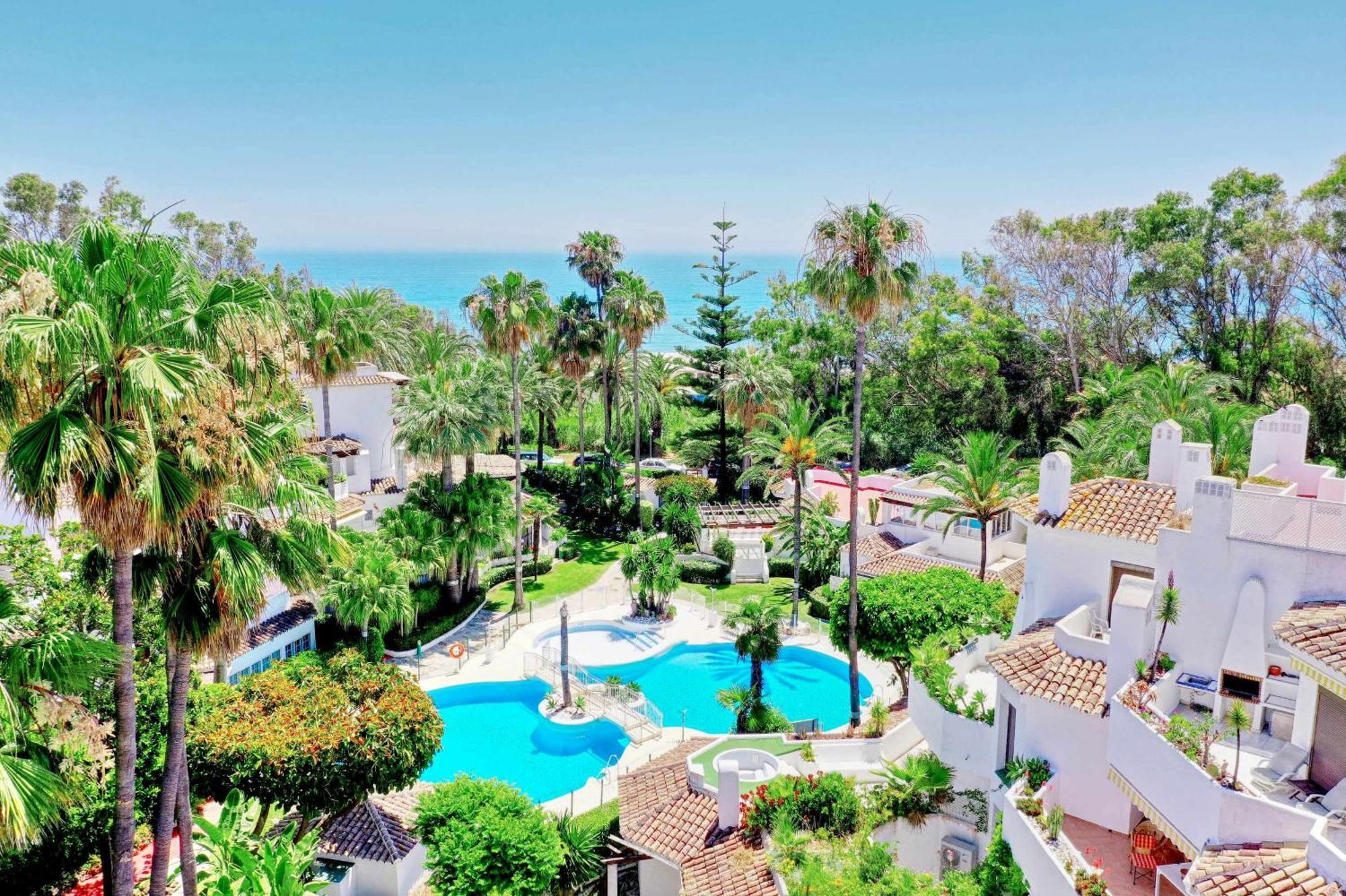 1104 First Line Beach Apartment Golden Beach Pool Marbella Exterior foto
