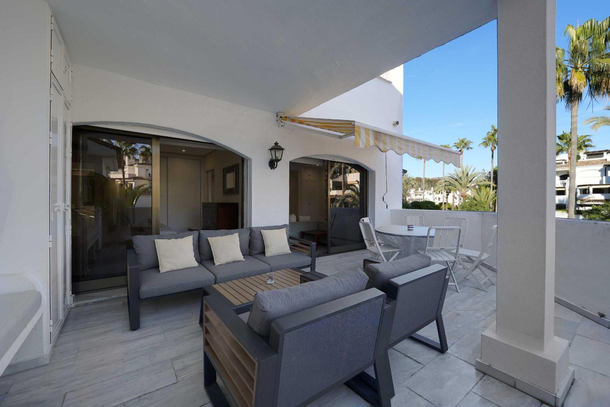 1104 First Line Beach Apartment Golden Beach Pool Marbella Exterior foto