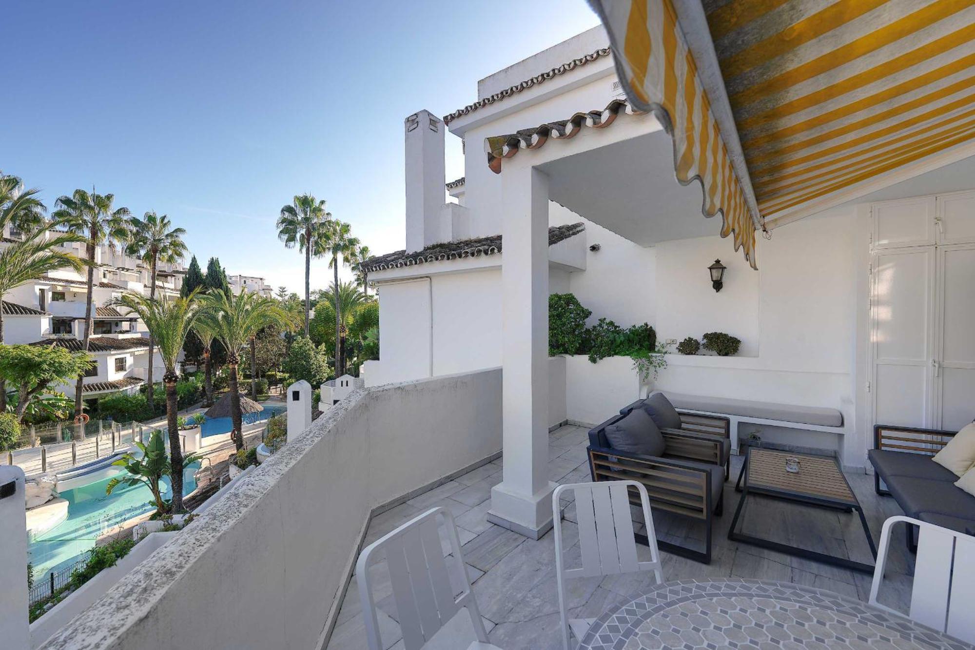 1104 First Line Beach Apartment Golden Beach Pool Marbella Exterior foto
