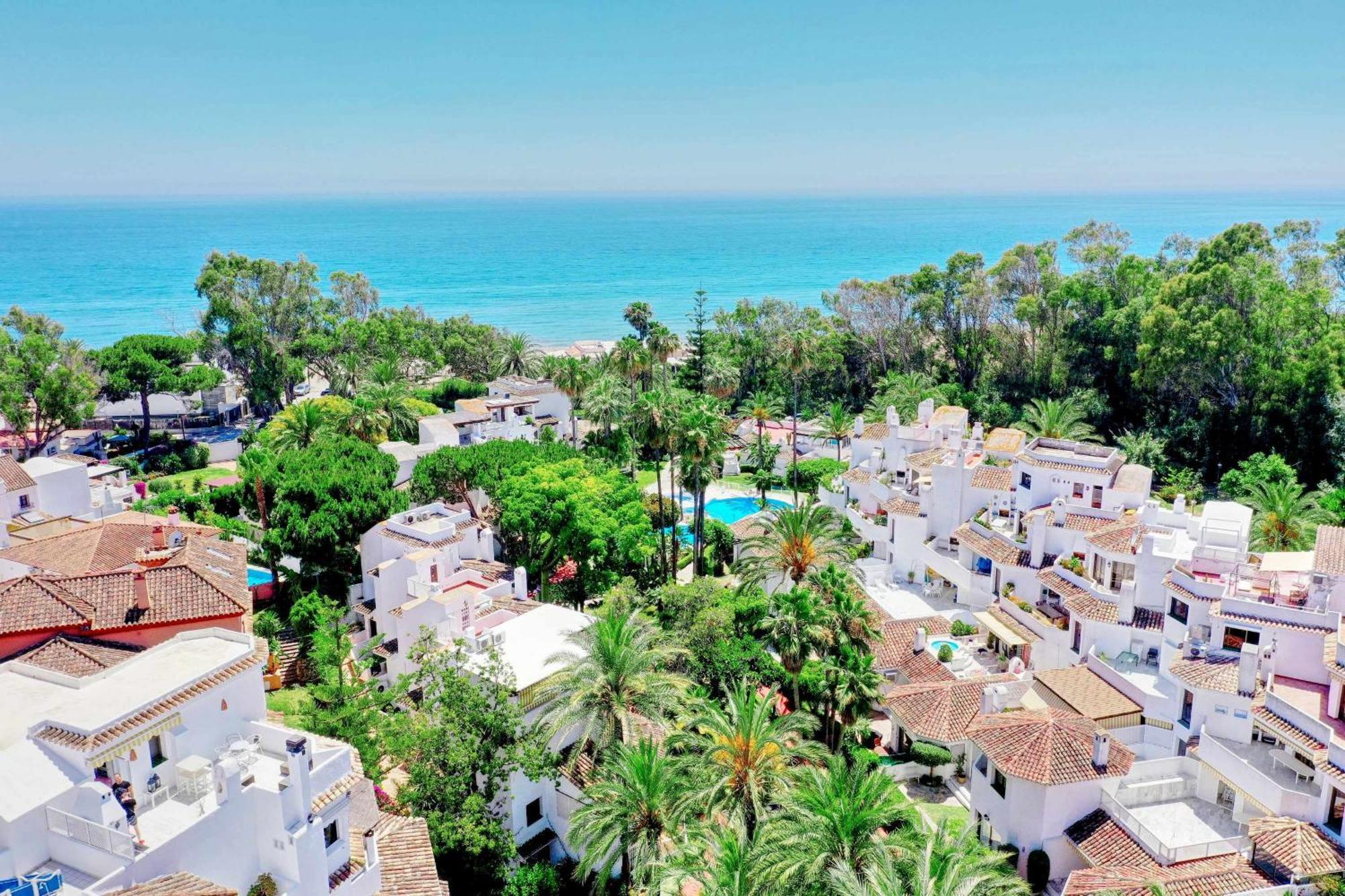 1104 First Line Beach Apartment Golden Beach Pool Marbella Exterior foto